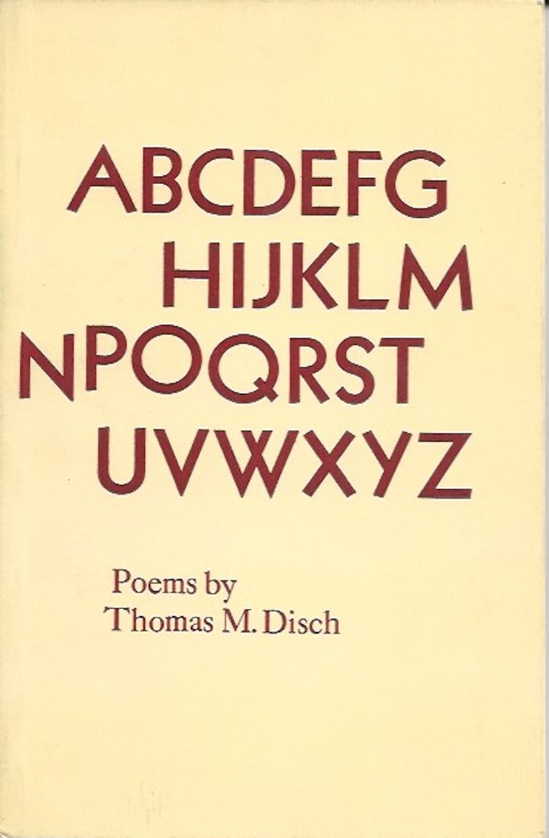 ABCDEFG HIJKLM NPOQRST UVWXYZ by Disch, Thomas M.