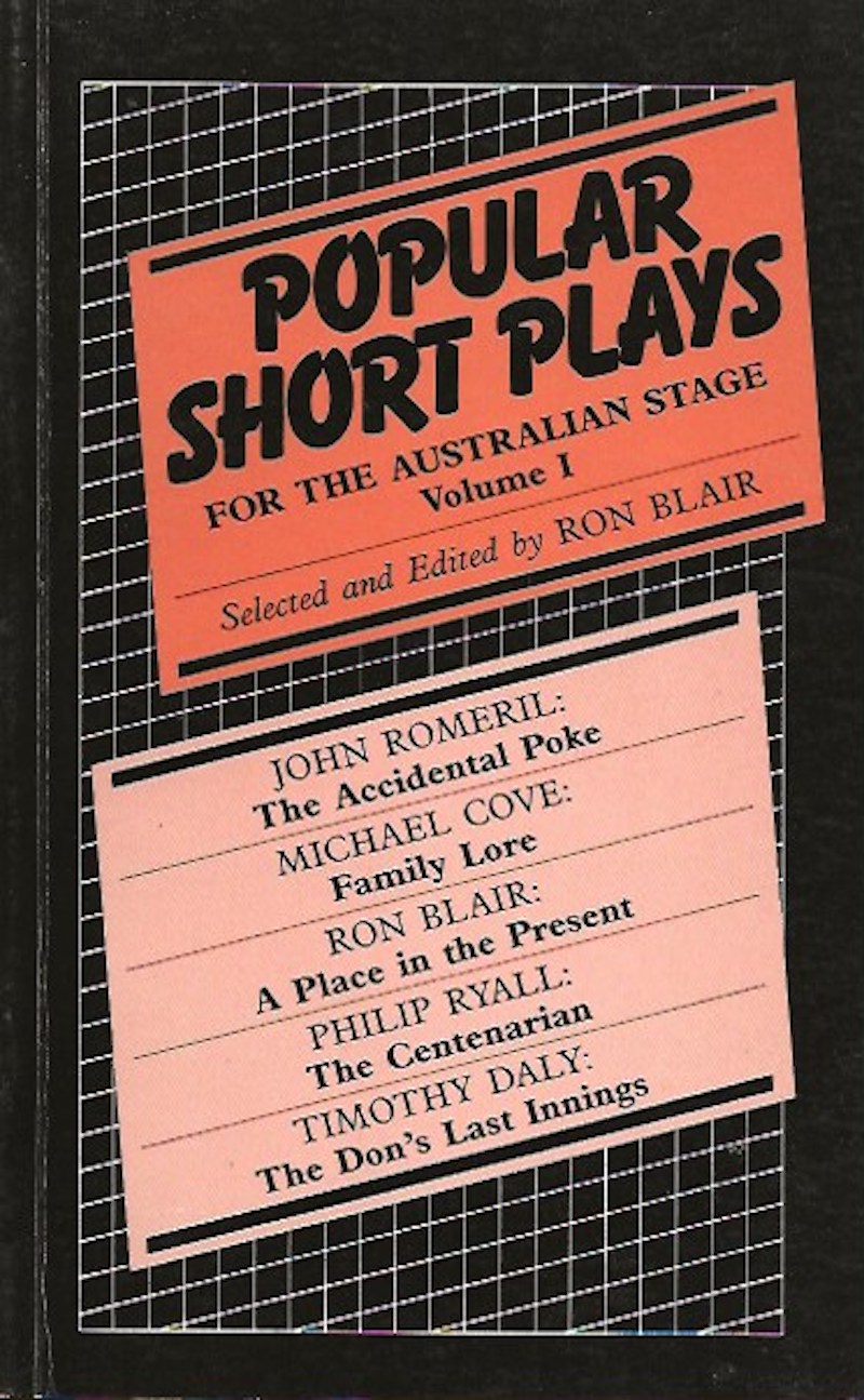 Popular Short Plays for the Australian Stage by Blair, Ron selects and edits
