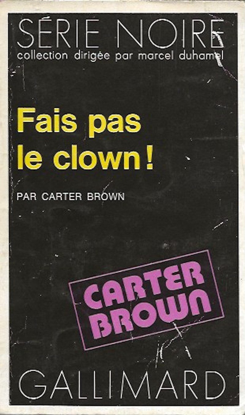 Fais pas le clown! by Brown, Carter