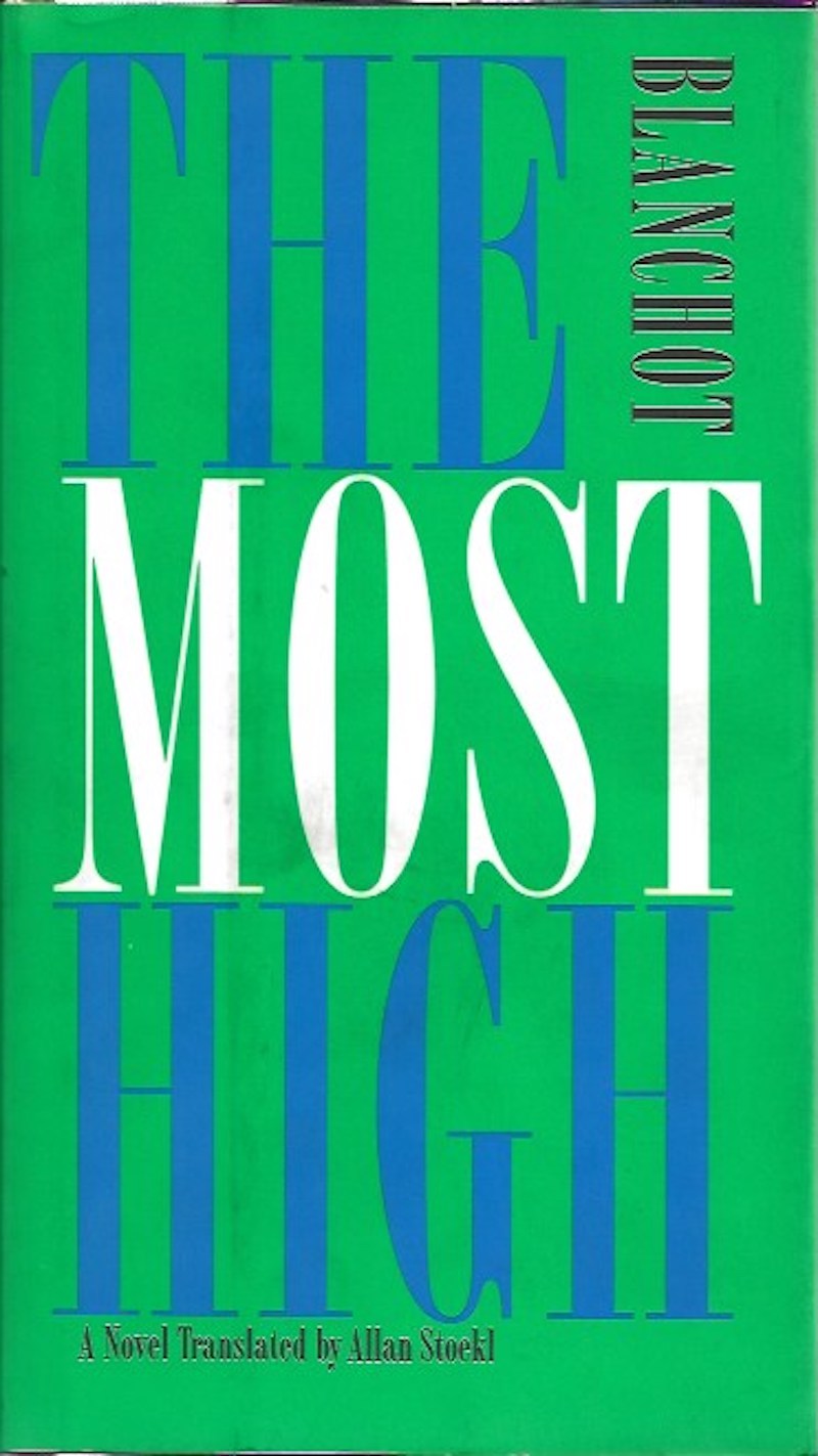 The Most High by Blanchot, Maurice