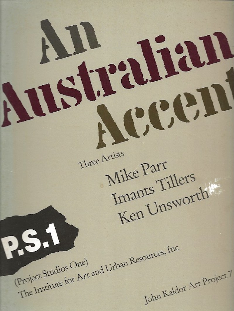 An Australian Accent by Kaldor, John and Daniel Thomas