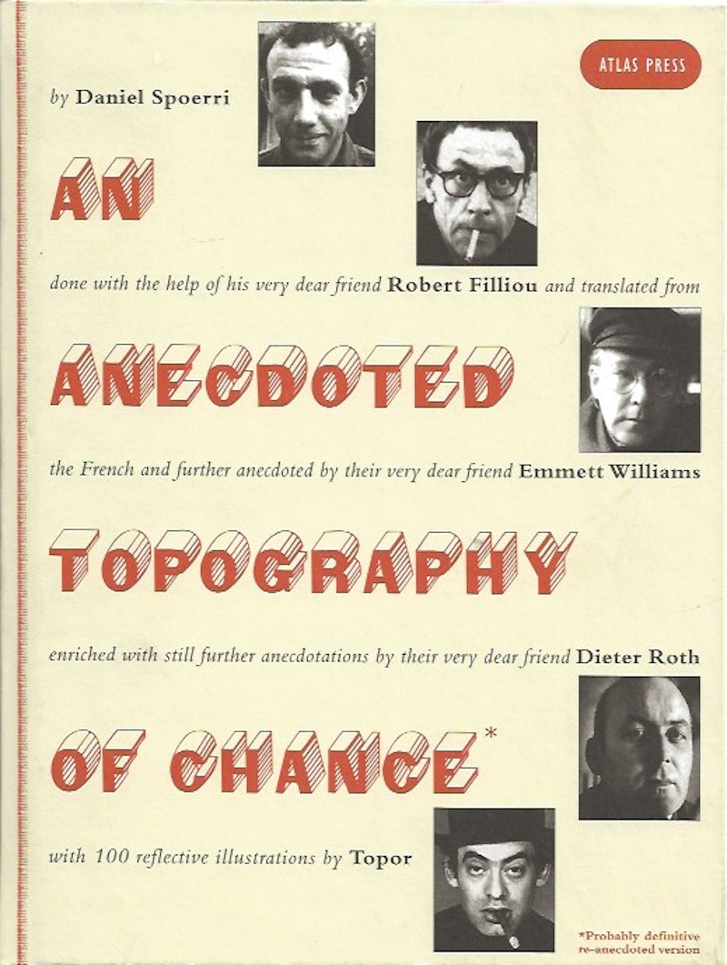An Anecdoted Topography of Chance by Spoerri, Daniel