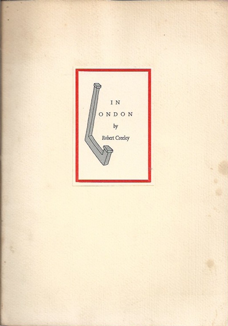 In London by Creeley, Robert