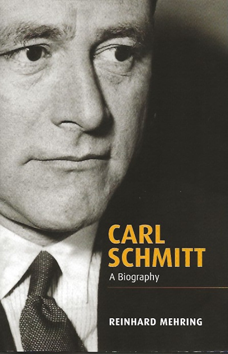 Carl Schmitt by Mehring, Reinhard