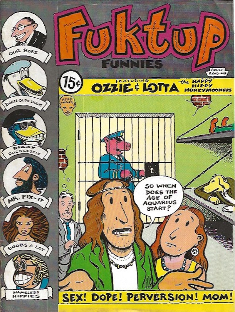 Fuktup Funnies by Crumb, Robert, Harvey Pekar