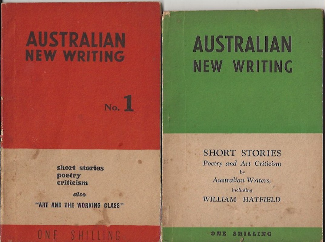 Australian New Writing Nos.1-2 by Prichard, Katharine Susannah, George Farwell and Bernard Smith edit