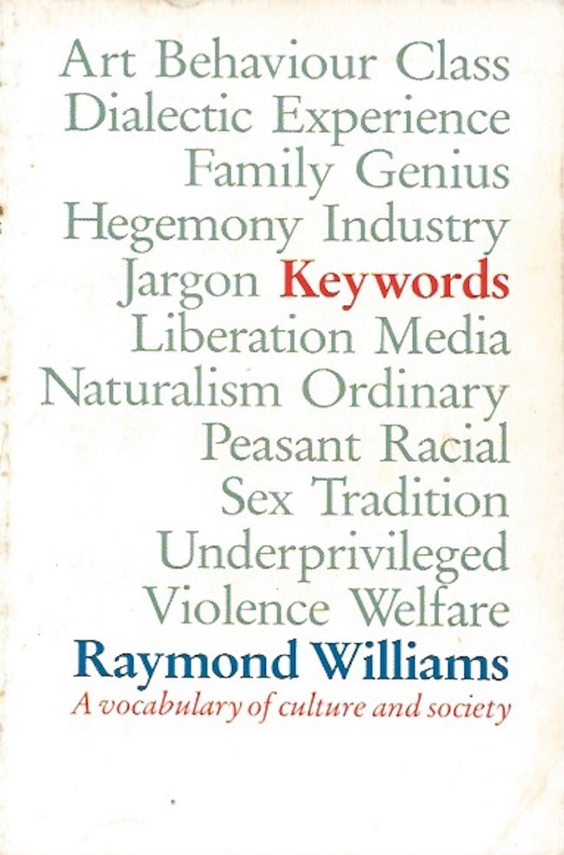 Keywords by Williams, Raymond