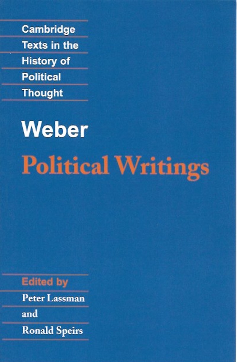 Weber - Political Writings by Weber, Max