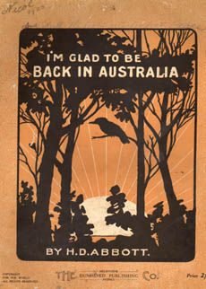 Im Glad To Be Back In Australia by Abbott H.D.