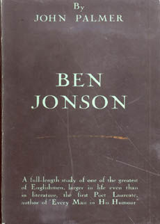 Ben Jonson by Palmer John
