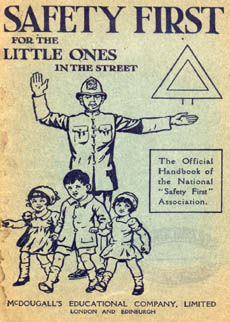 Safety First For The Little Ones In The Street by Elliott, Sumner Locke