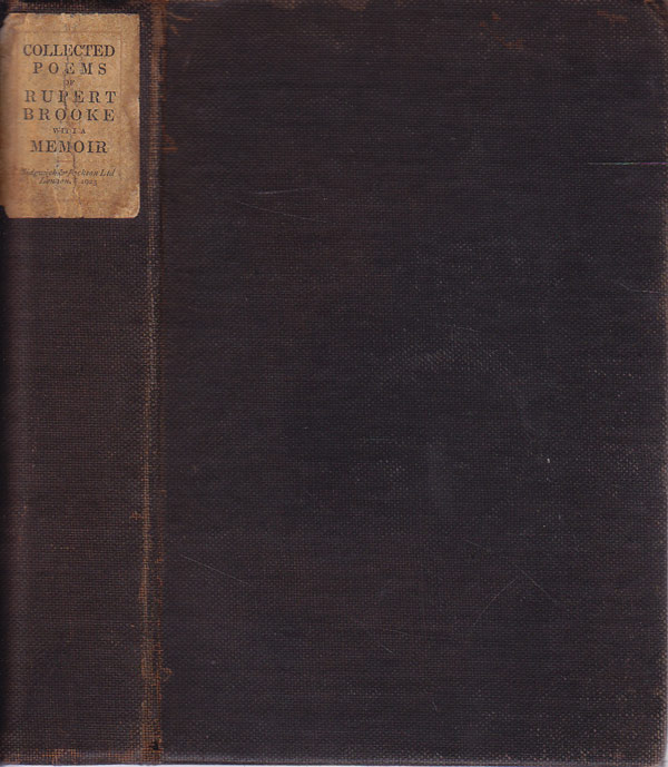 The Collected Poems Rupert Brooke by Brooke, Rupert