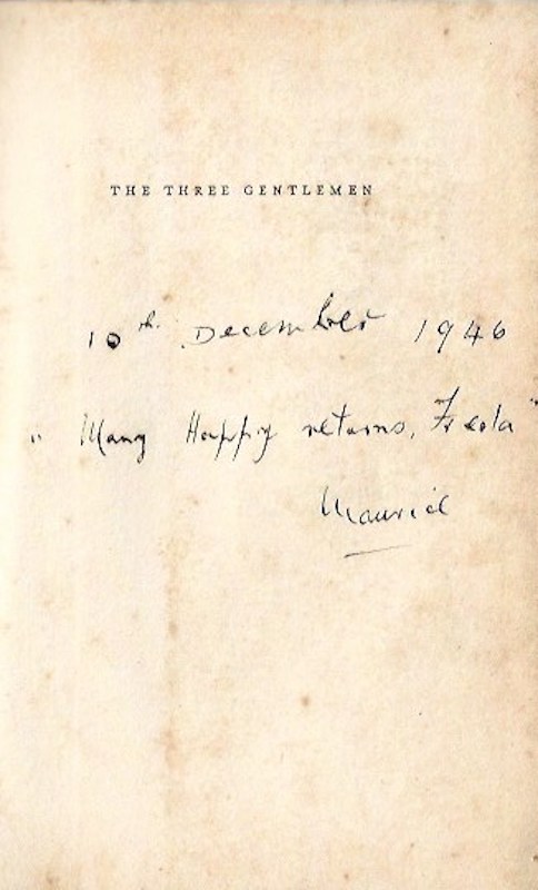The Three Gentlemen by Mason, A.E.W.