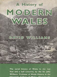 A History Of Modern Wales by Williams David