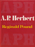 A P Herbert by Pound Reginald