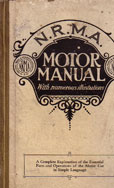NRMA MOTOR MANUAL by Gregory C A arranges and edits
