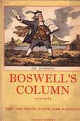 Boswells Column 1772-1783 by Boswell James