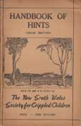 Handbook of Hints by NSW Society for Crippled Children