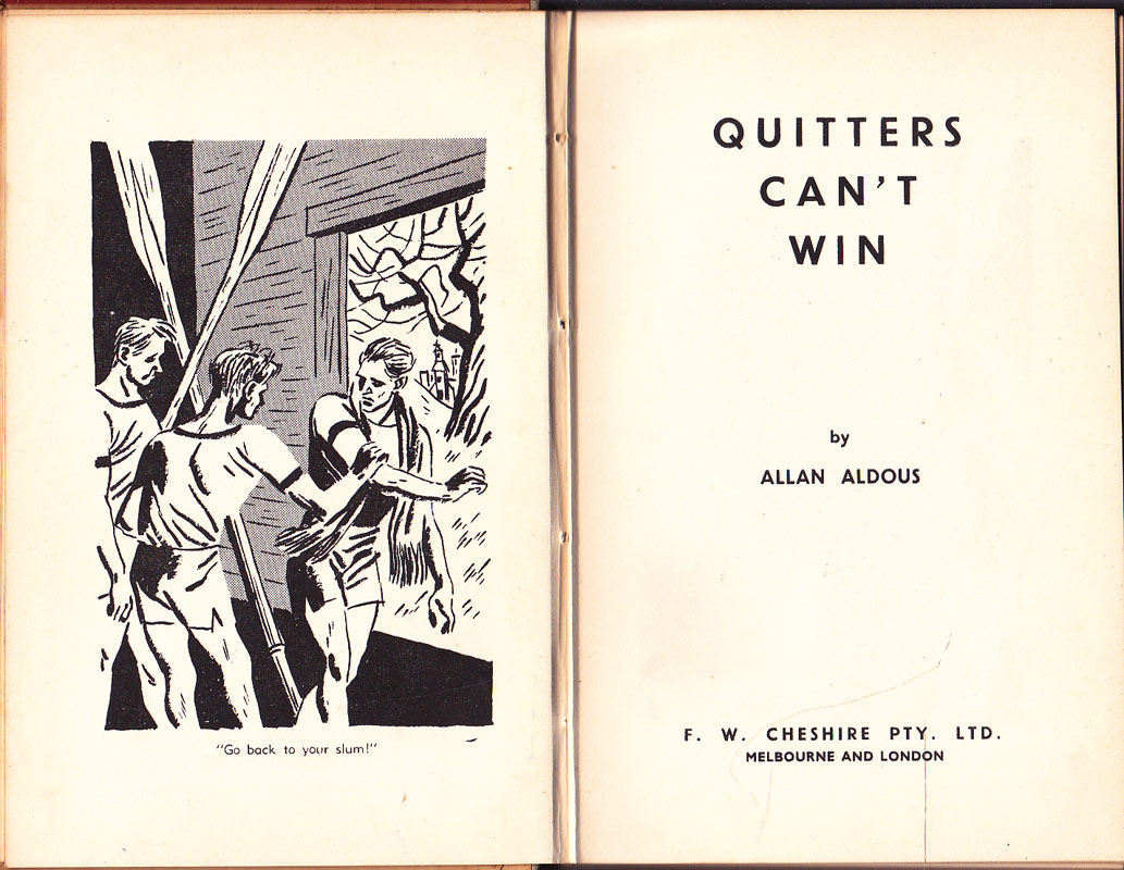Quitters Can't Win by Aldous, Allan