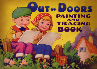 Out Of Doors Painting And Tracing Book by 