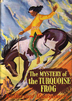 The Mystery Of The Turquoise Frog by MONTGOMERY RUTHERFORD