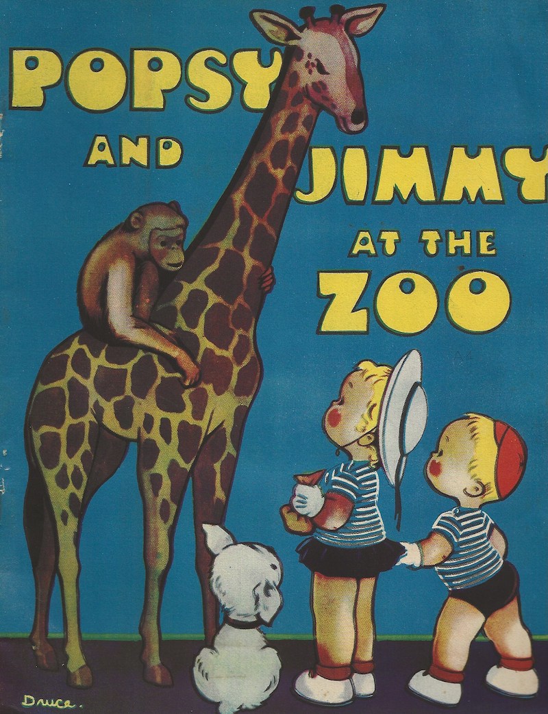 Popsy and Jimmy at the Zoo by Druce, Kay