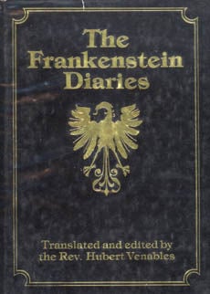 The Frankenstein Diaries by Venables Hubert Rev.
