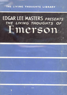 The Living Thoughts Of Emerson by Masters Edgar Lee