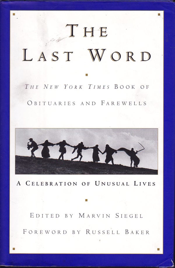 The Last Word by Siegel, Marvin edits