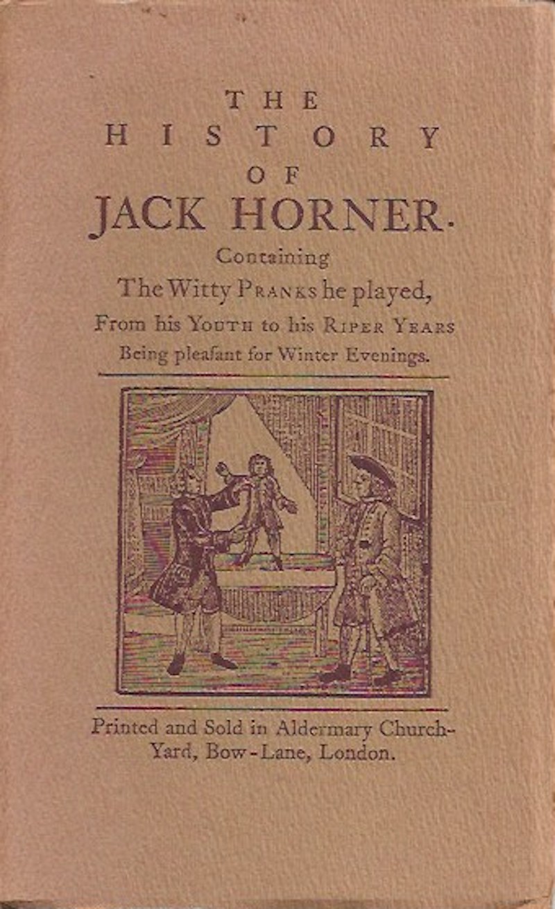 The History of Jack Horner by 