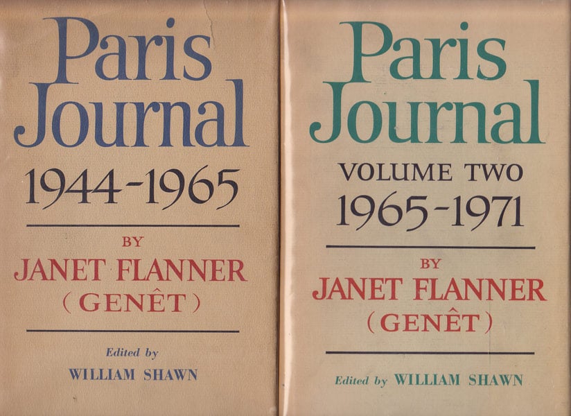 Paris Journal by Flanner, Janet