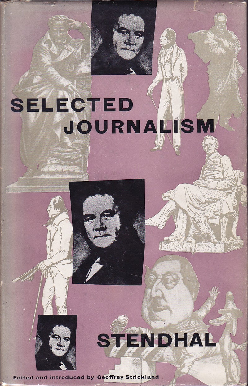Selected Journalism by Stendhal