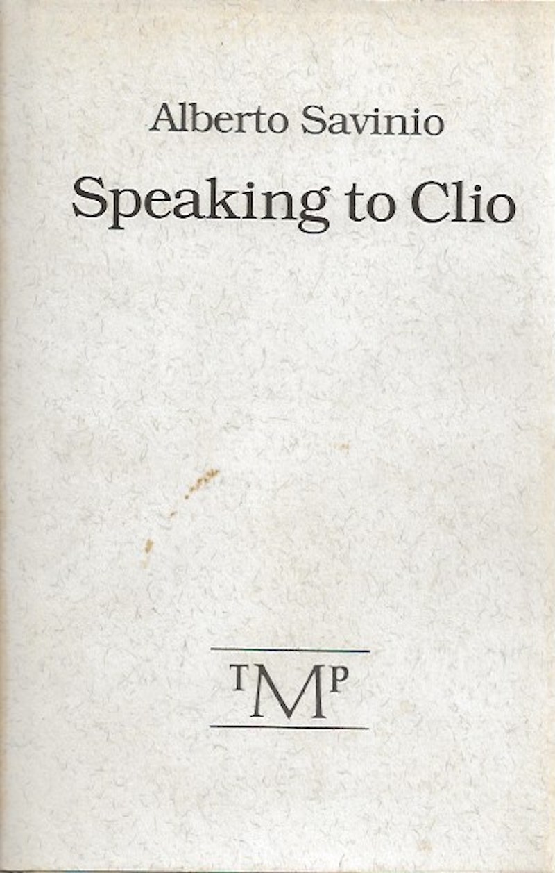 Speaking to Clio by Savinio, Alberto