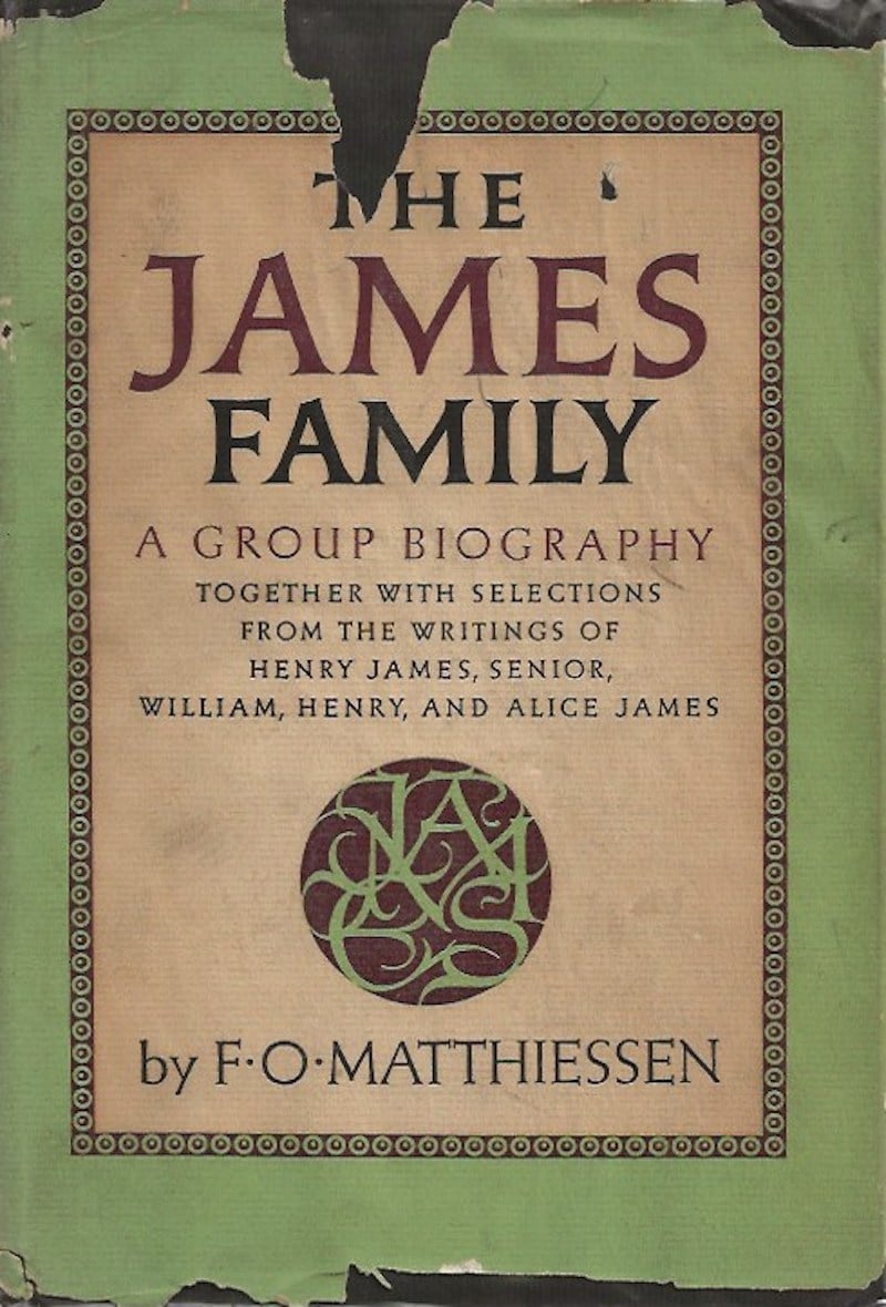 The James Family by Matthiessen, F.O.