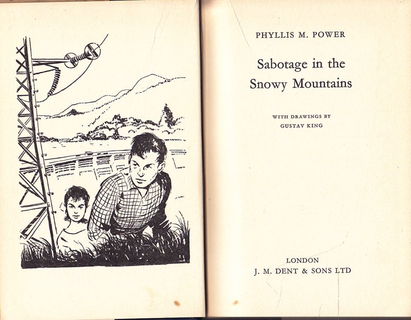 Sabotage in the Snowy Mountains by Power, Phyllis M.