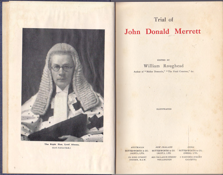 Trial of John Donald Merrett by Roughead, William edits