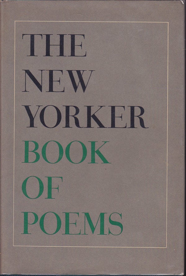 The New Yorker Book of Poems by The Editors of the New Yorker