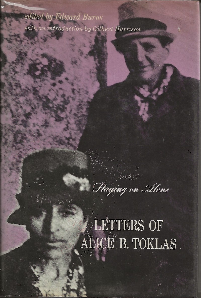 Staying On Alone by Toklas, Alice B.