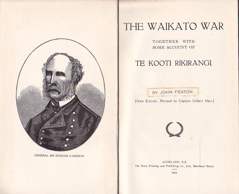 The Waikato War by Featon, John