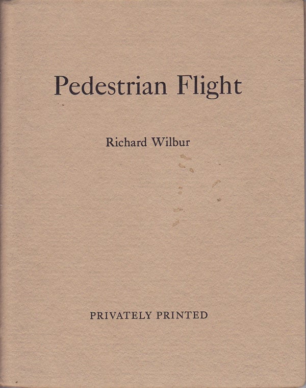 Pedestrian Flight by Wilbur, Richard