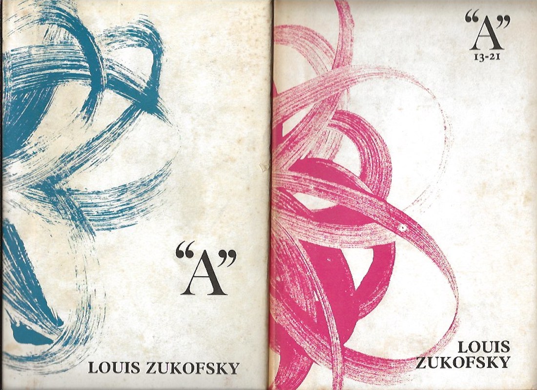 'A' by Zukofsky Louis