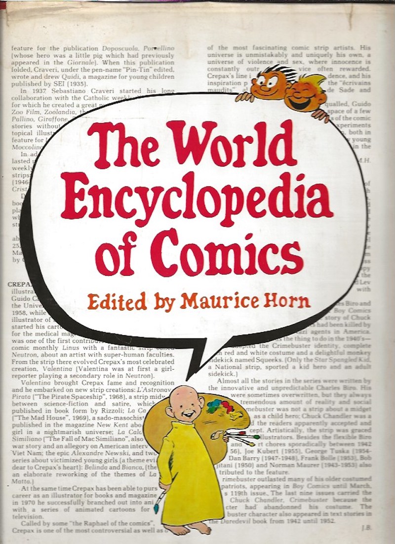 The World Encyclopedia of Comics by Horn, Maurice edits