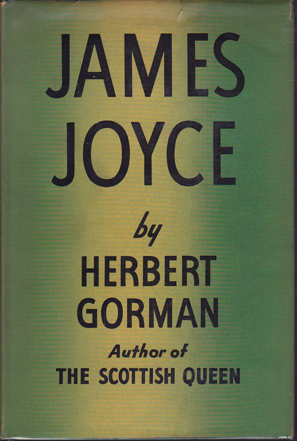 James Joyce by Gorman, Herbert
