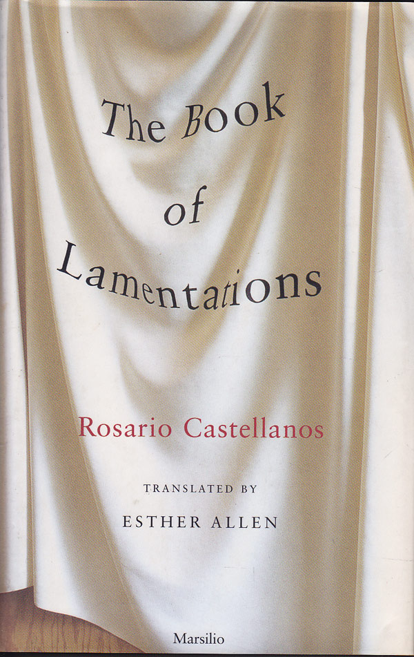 The Book of Lamentations by Castellanos, Rosario