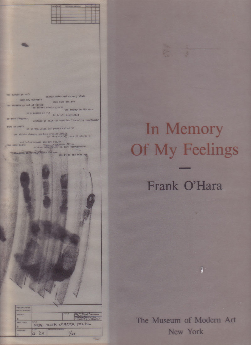 In Memory of My Feelings by O Hara, Frank