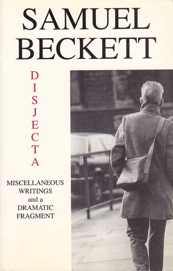 Disjecta by Beckett, Samuel