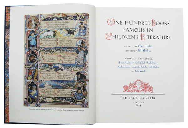 One Hundred Books Famous in Children's Literature by Shefrin, Jill edits