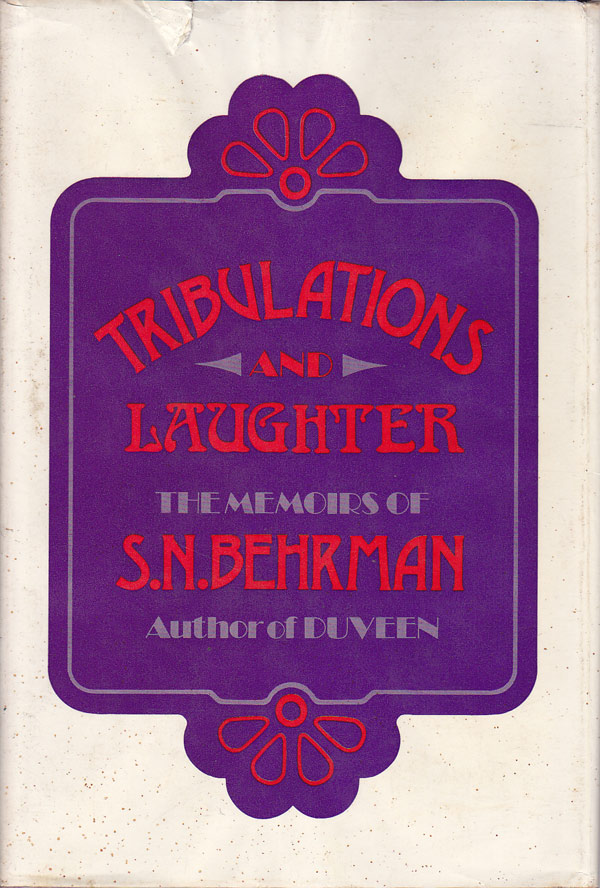 Tribulations and Laughter by Behrman, S.N.