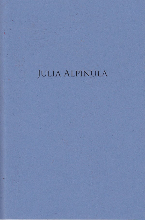 Julia Alpinula by Freeman, Arthur