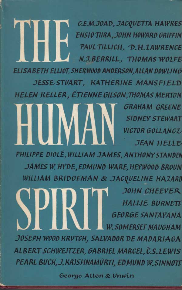 The Human Spirit by Burnet, Whit edits